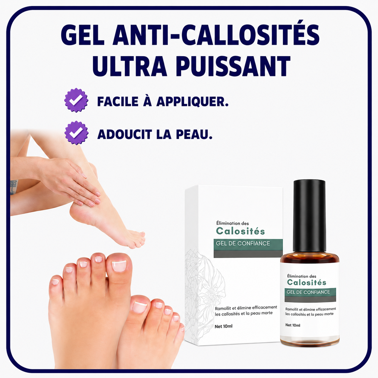 Gel anti-callosités ultra puissant