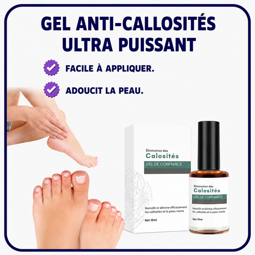 Gel anti-callosités ultra puissant