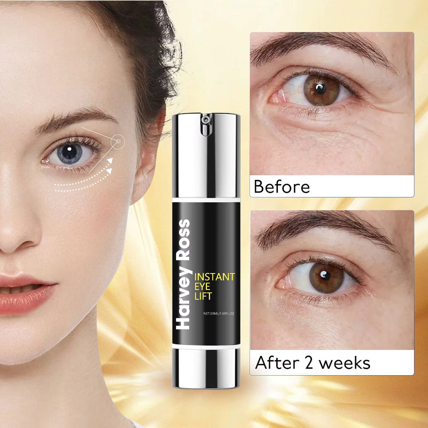 Lifting de ojos instantáneo